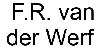F.R. van der Werf