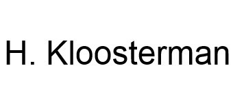 H. Kloosterman