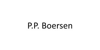 P.P. Broersen