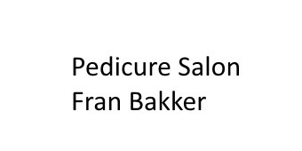 Pedicure Salon Fran Bakker